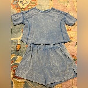 Womens Blue Set